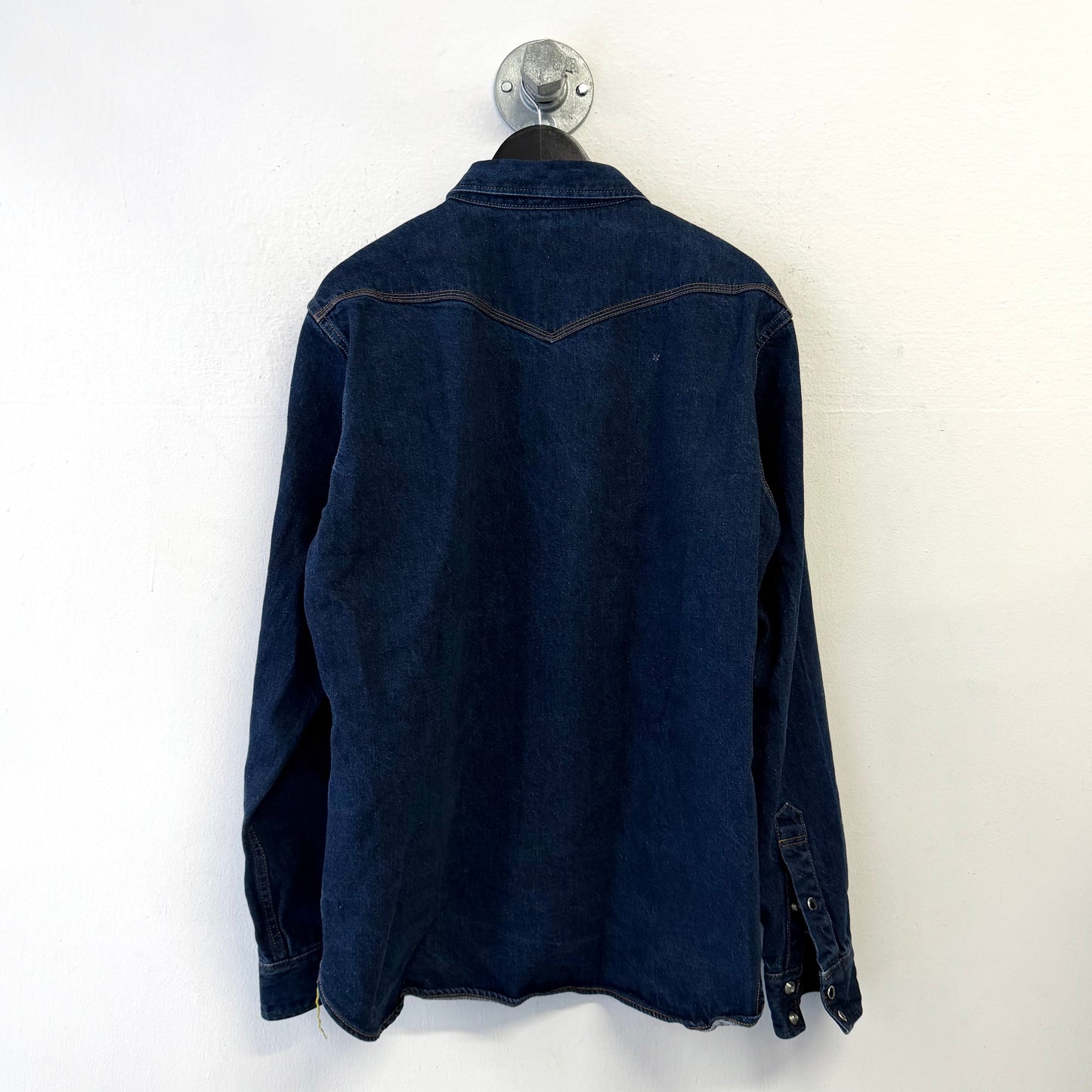 IRON HEART Selvedge Denim Western Shirt 10oz