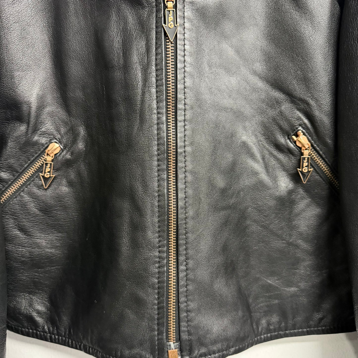JEAN PAUL GAULTIER JPG F/W 1995 Virus Leather Jacket
