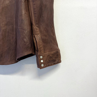 DOLCE & GABBANA Western Leather Shirt