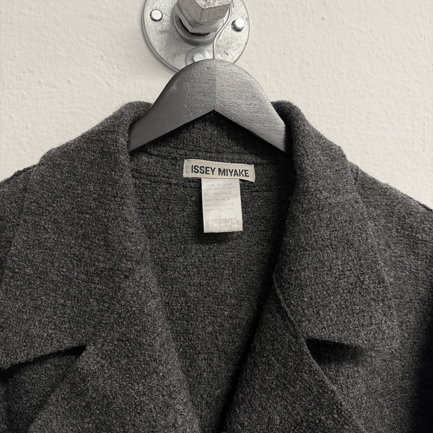 ISSEY MIYAKE 90s Wool Coat