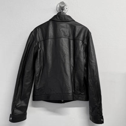VERSACE Trucker Leather Jacket Type 3