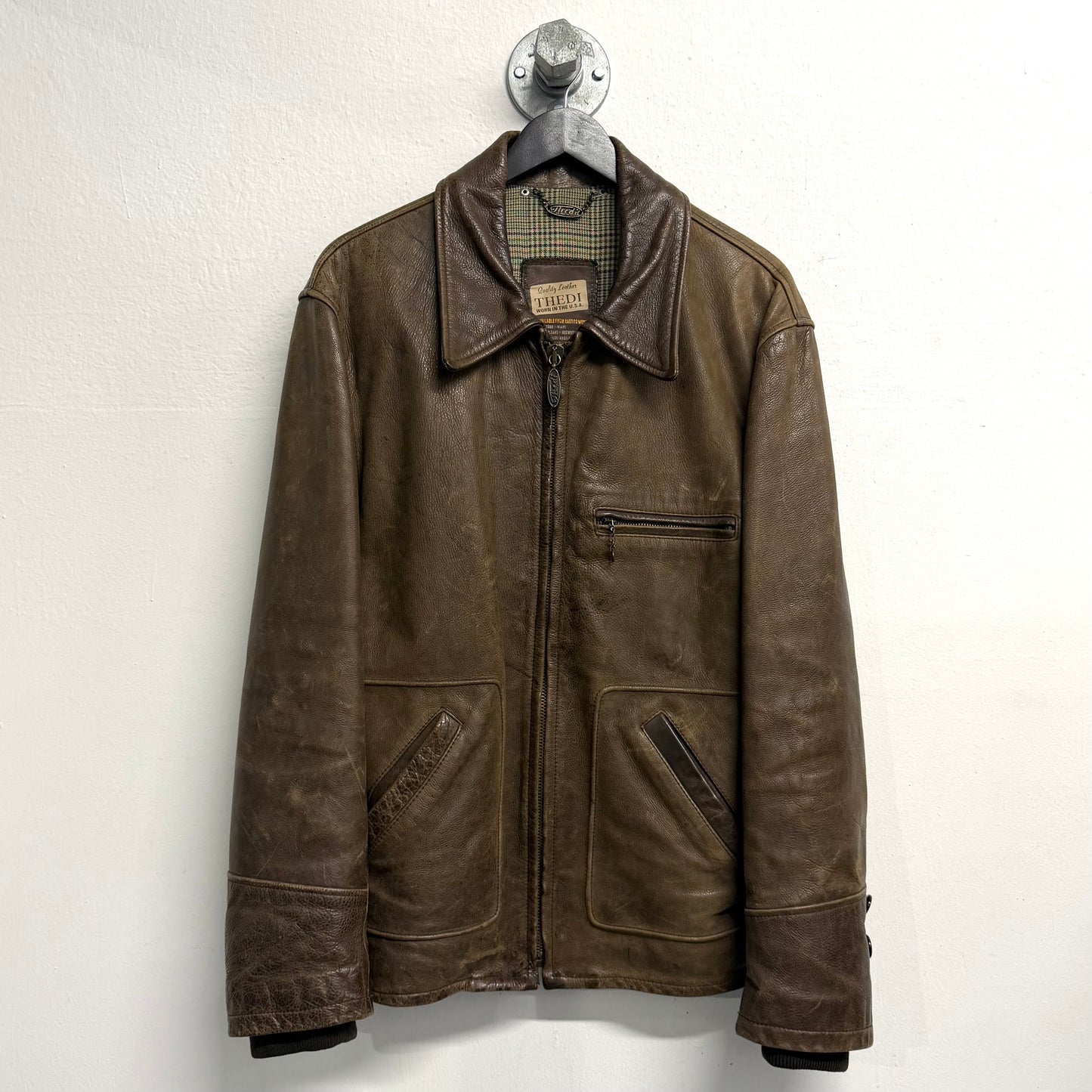THEDI Leather Vintage Jacket