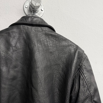 VINTAGE 80s Italian Perfecto Leather Jacket