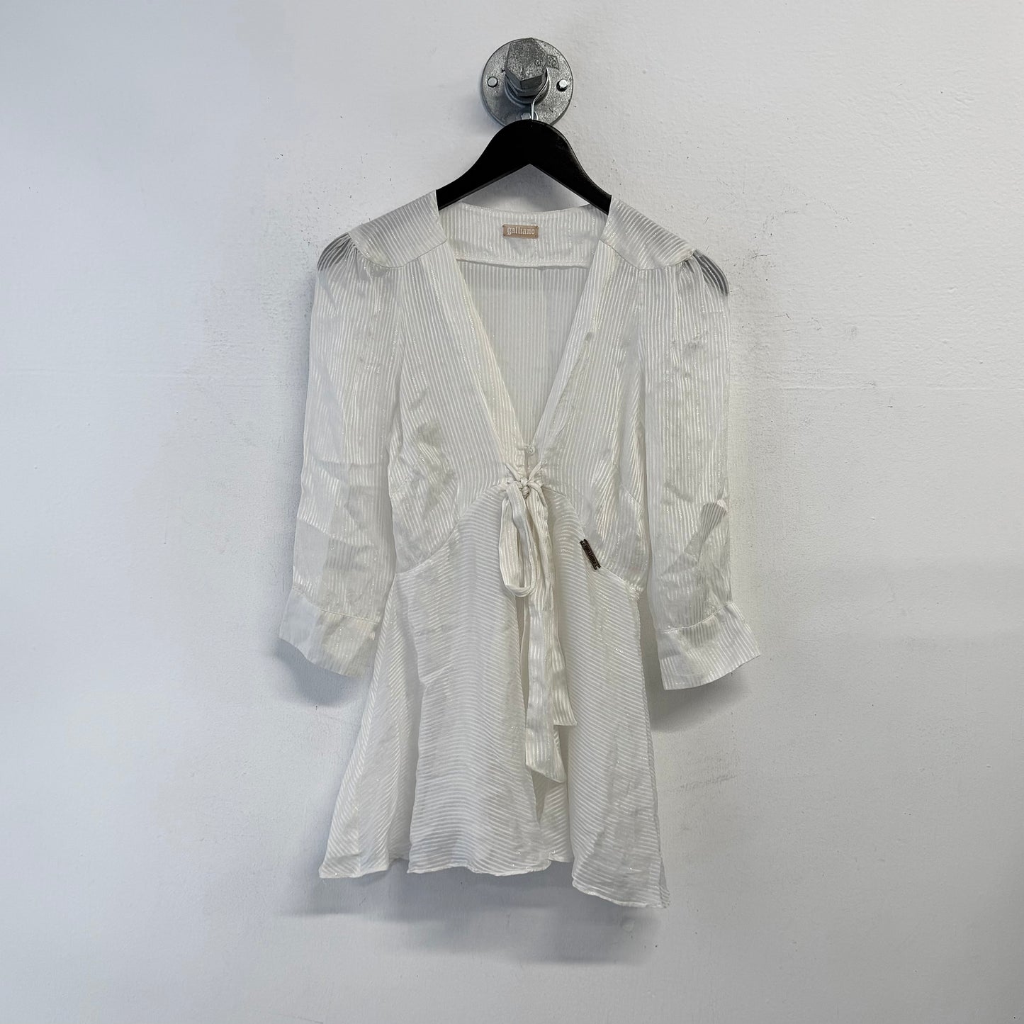 JOHN GALLIANO Silk Top Shirt