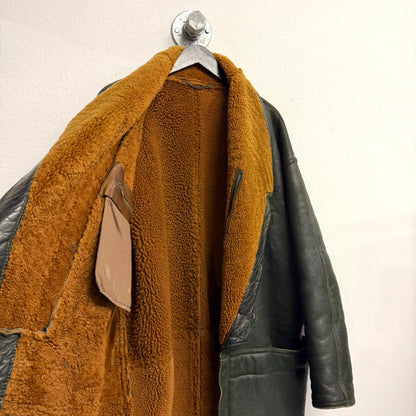MARITHÉ FRANÇOIS GIRBAUD By RUFFO 1980s Shearling Leather Jacket
