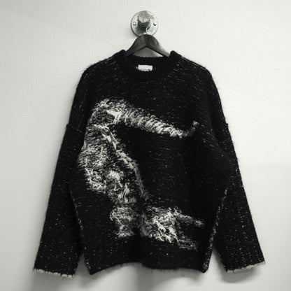 LACOSTE Javier Wool/Alpaca Oversized Sweater
