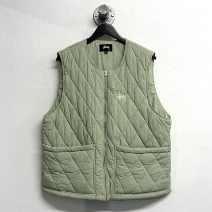 STÜSSY Diamond Quilted Vest