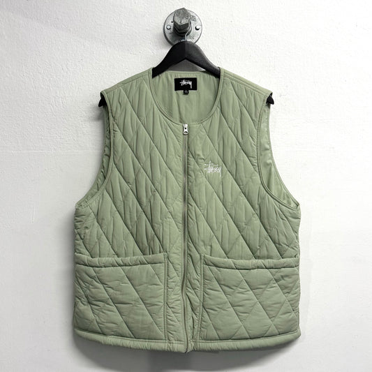 STÜSSY Diamond Quilted Vest