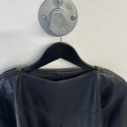 VINTAGE Leather Punk Dress