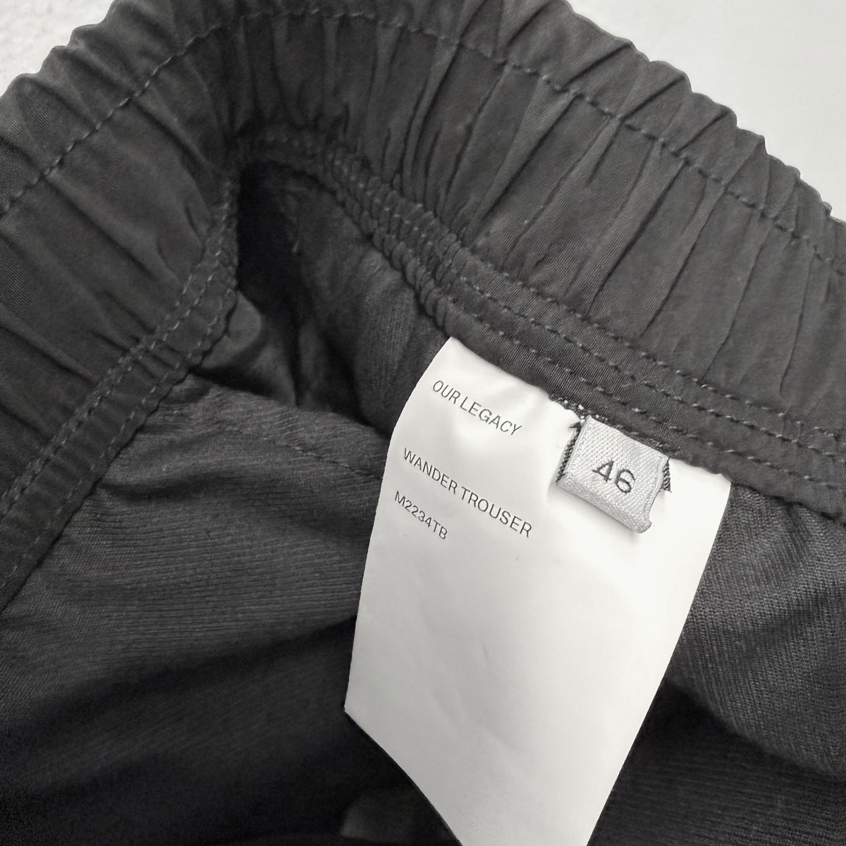 OUR LEGACY Grace Nylon Wander Trouser