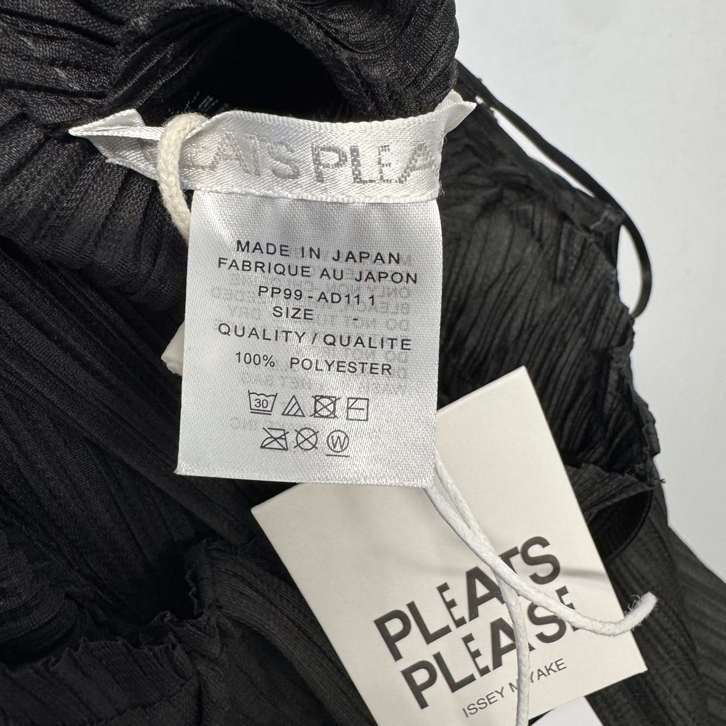 ISSEY MIYAKE PLEATS PLEASE Wide Double Pleated Pants