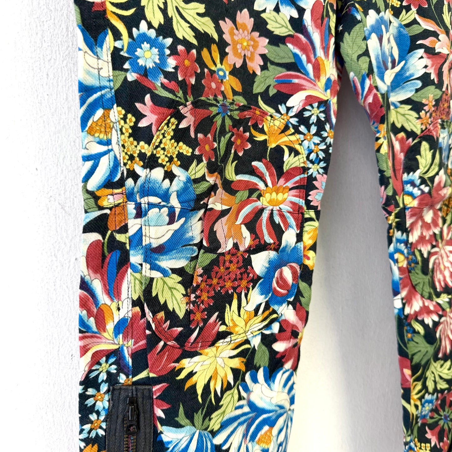 YOHJI YAMAMOTO Y’S Double Knee Floral Pants
