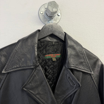 KATHARINE HAMNETT Peacoat Leather Jacket
