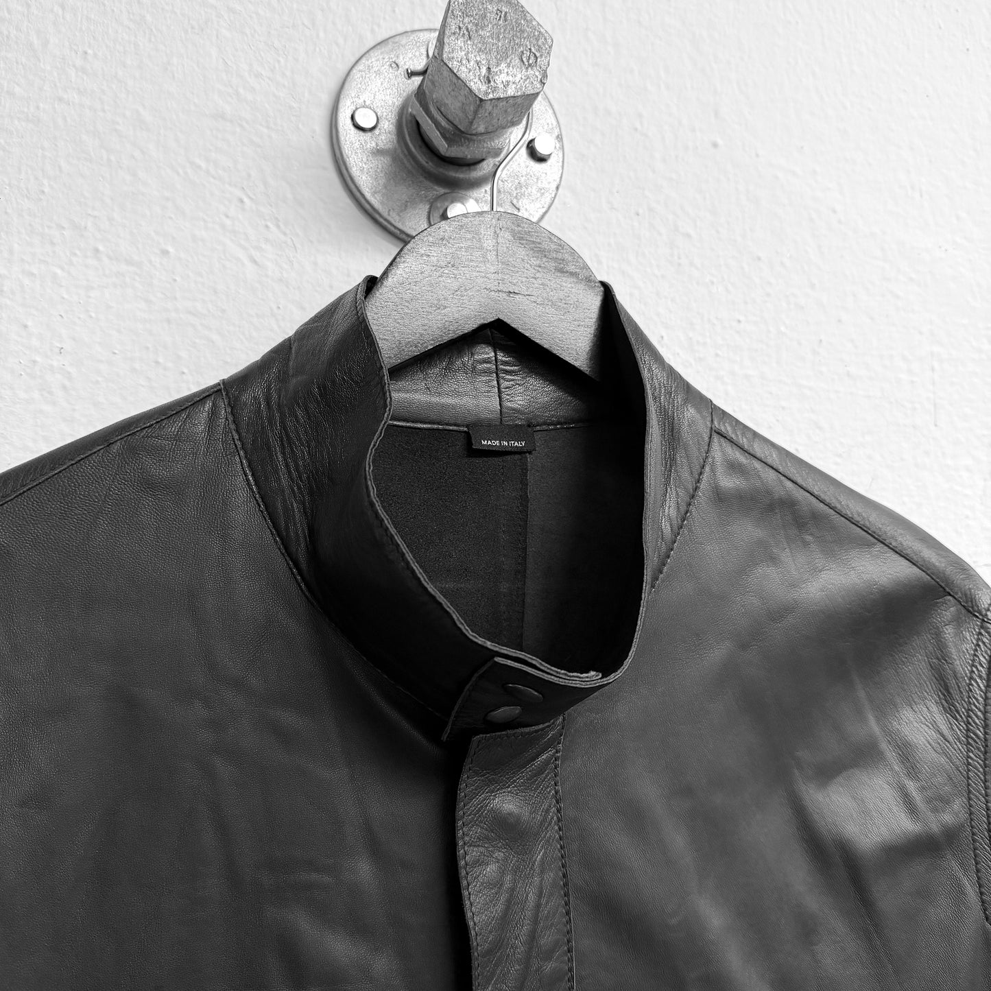 GIORGIO ARMANI Lamb Leather Jacket
