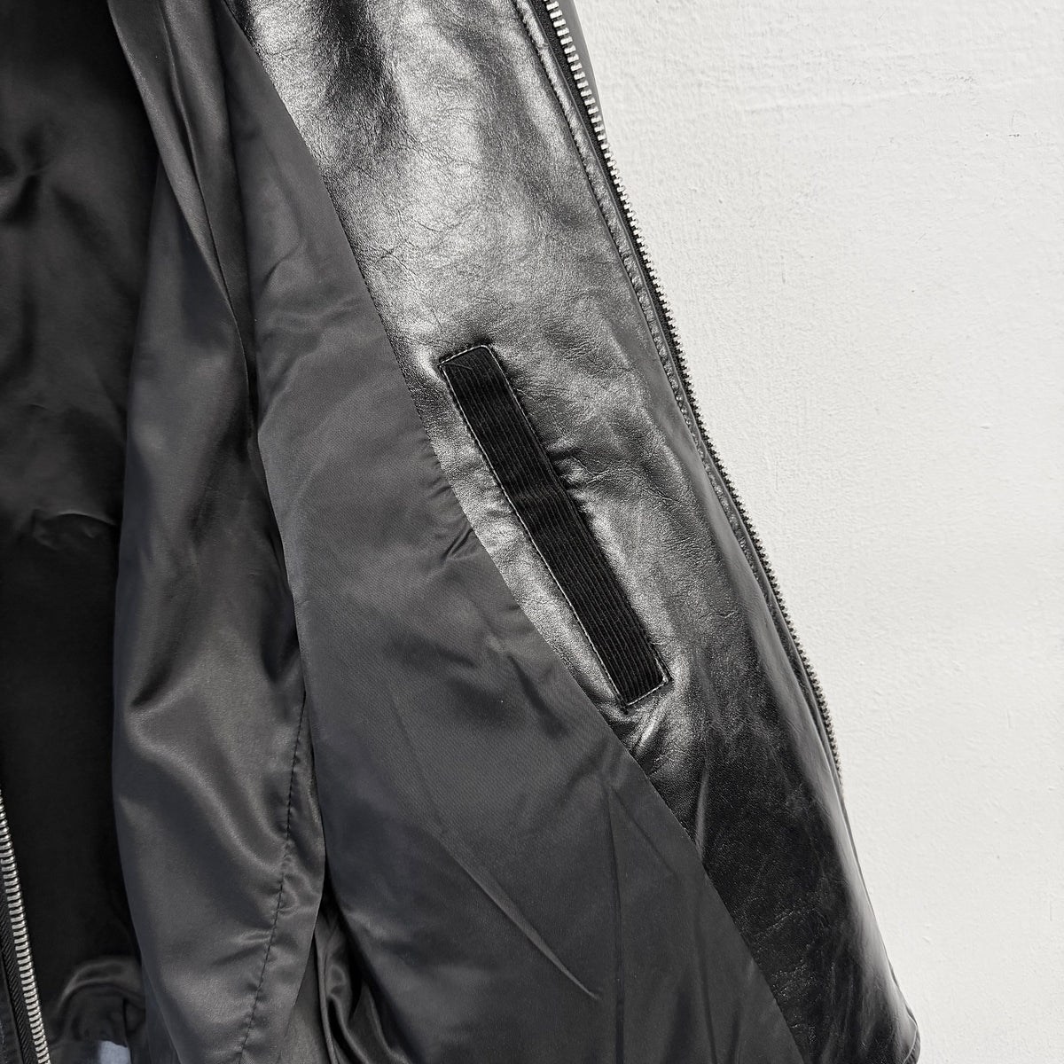 OUR LEGACY Mini Jacket Cowhide Top Dyed Leather