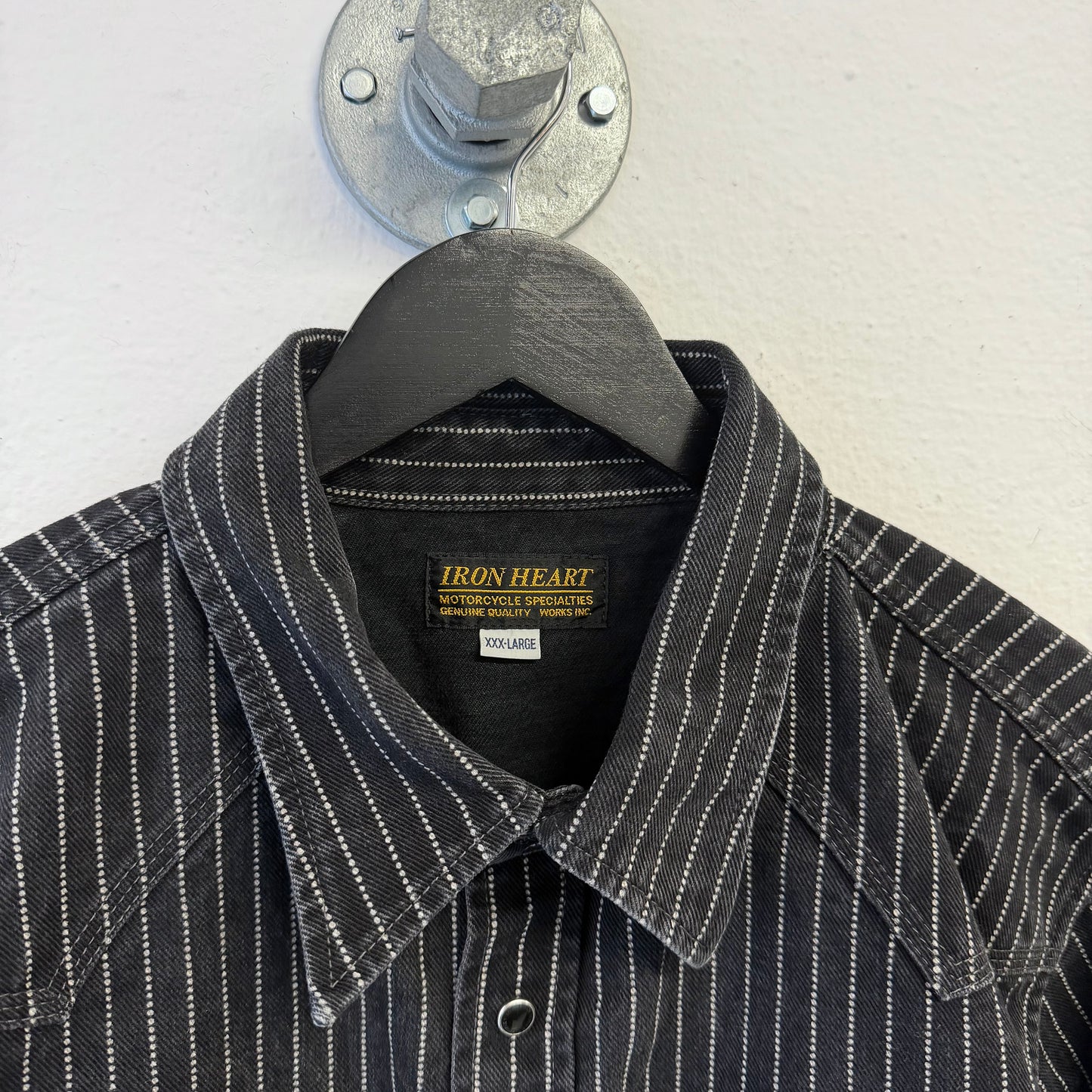IRON HEART IHSH-62 12oz Wabash Western Shirt
