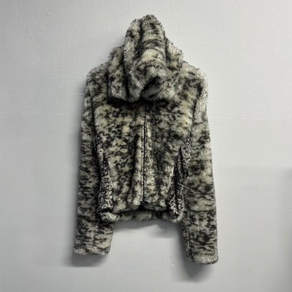 ISSEY MIYAKE Vintage Faux Fur Hoodie Jacket