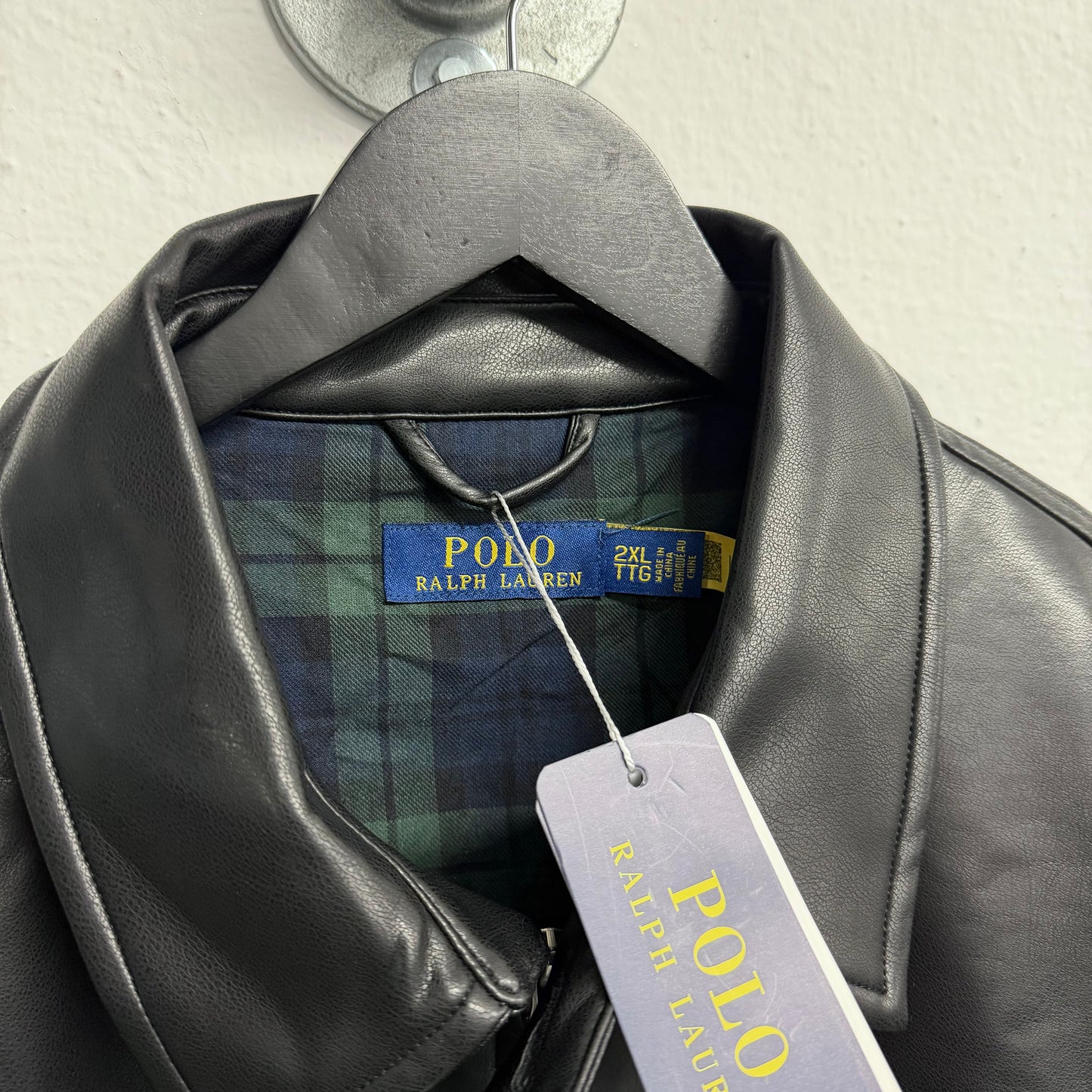 RALPH LAUREN POLO Leather Jacket