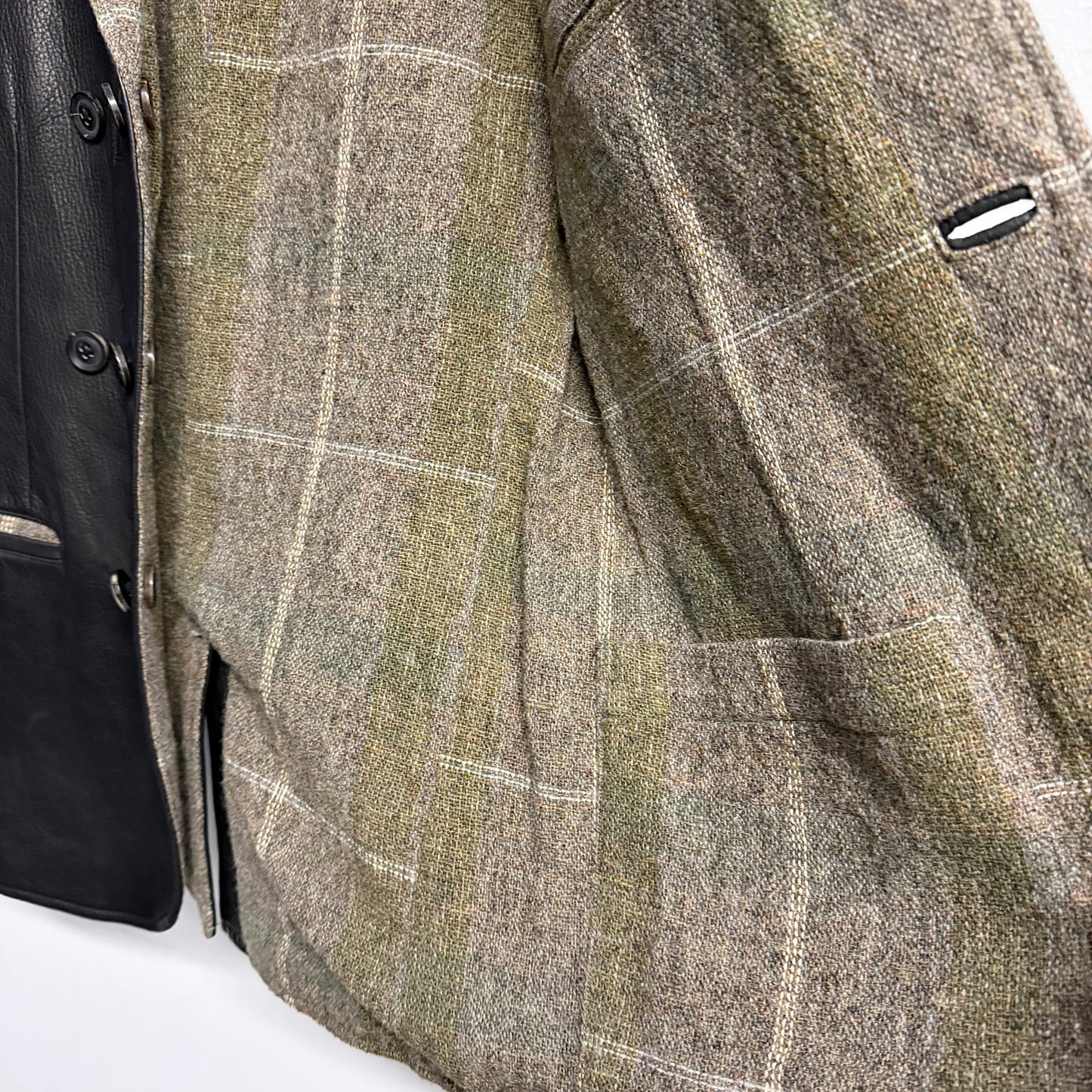 YOHJI YAMAMOTO POUR HOMME 2012 AW Leather Blazer Jacket