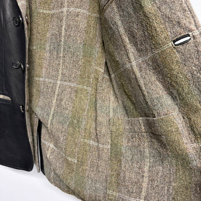 YOHJI YAMAMOTO POUR HOMME 2012 AW Leather Blazer Jacket
