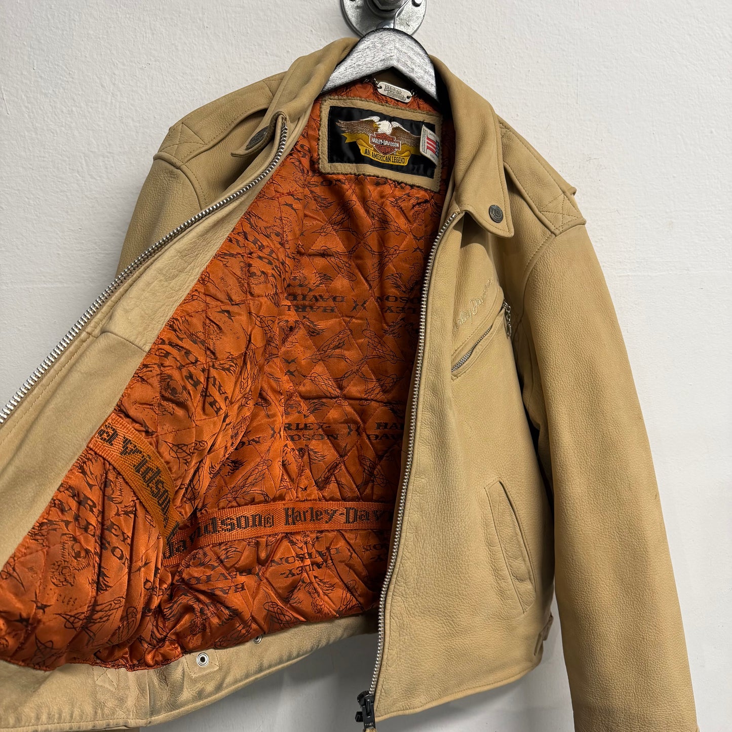 HARLEY DAVIDSON BIKERS Leather Jacket