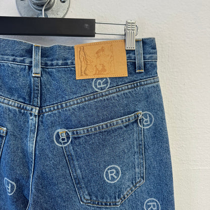MARTINE ROSE Logo Straight Leg