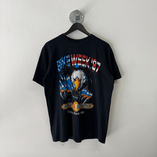 BIKE WEEK 1997 Single Stitch Eagle TShirt
