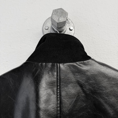 OUR LEGACY Mini Jacket Cowhide Top Dyed Leather