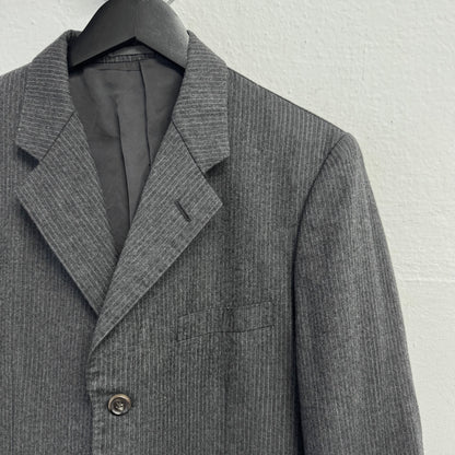 COMME DES GARÇONS HOMME 2005 Pinstripe Grey Blazer Jacket