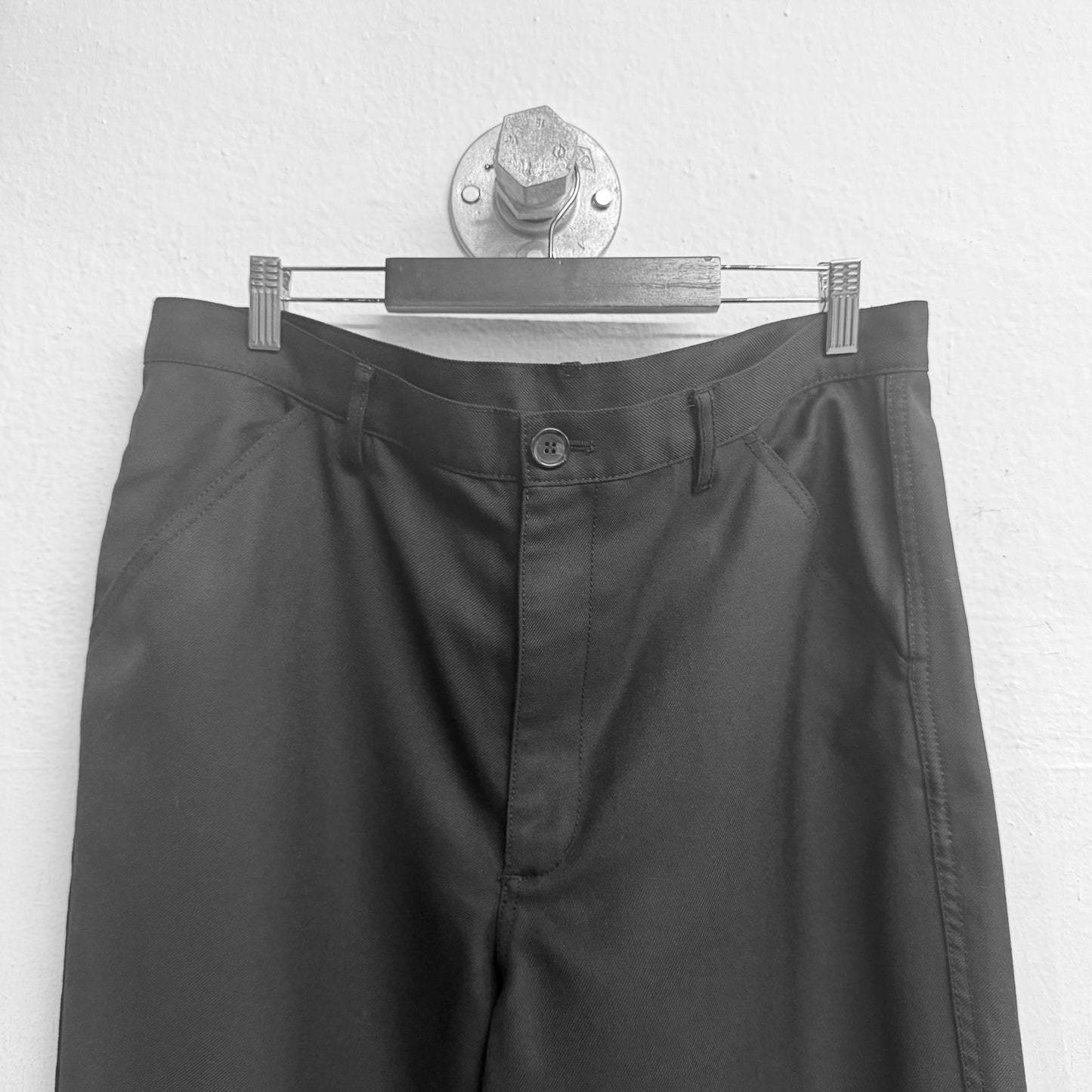 COMME DES GARÇONS Wool Blent Cropped Pants