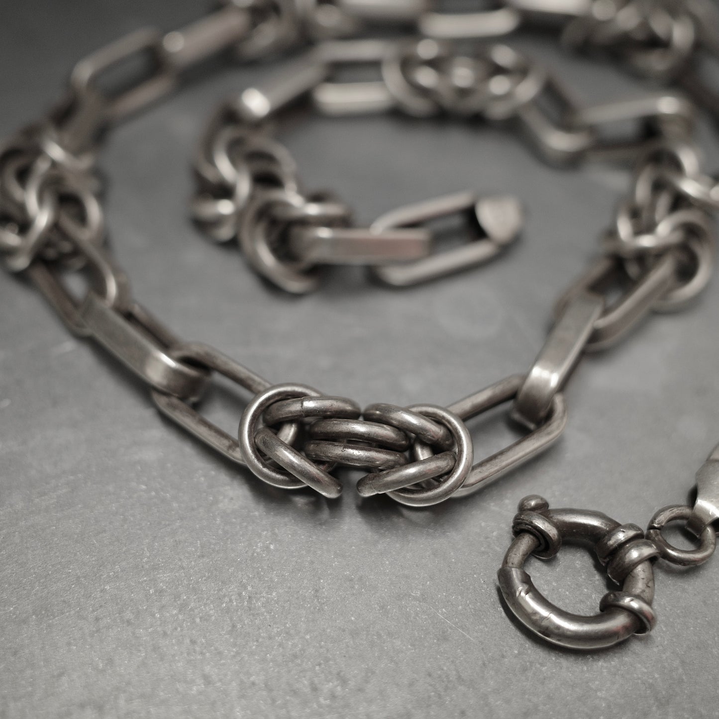 VINTAGE Necklace/Wallet Chain 925 Sterling Silver