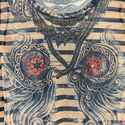 JEAN PAUL GAULTIER Mesh Long Sleeve