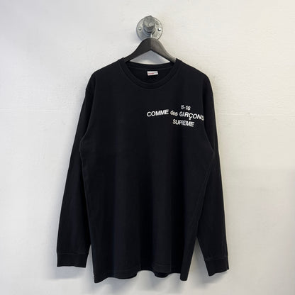 COMME DES GARÇONS X SUPREME AW15 Long Sleeve T-Shirt