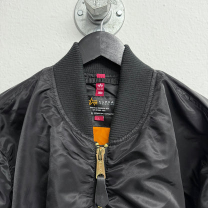 ALPHA INDUSTRIES MA-1 Oversized Puckered Bomber Jacket