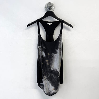 HELMUT LANG Silk Graphic Tank Top