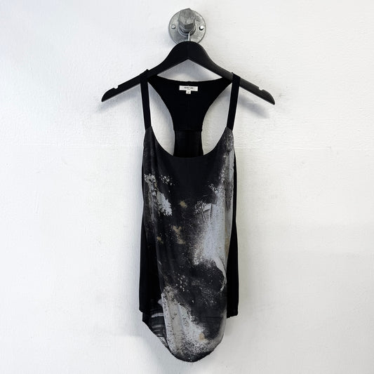 HELMUT LANG Silk Graphic Tank Top
