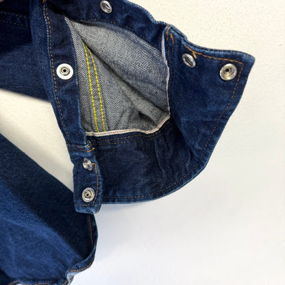 IRON HEART Selvedge Denim Western Shirt 10oz