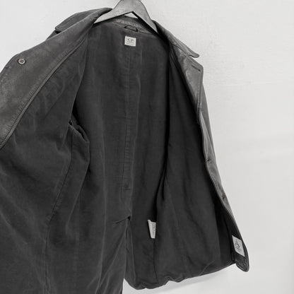 C.P. COMPANY Leather Blazer Jacket