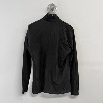 GIANNI VERSACE 1987 100% Silk High Neck Drape Top