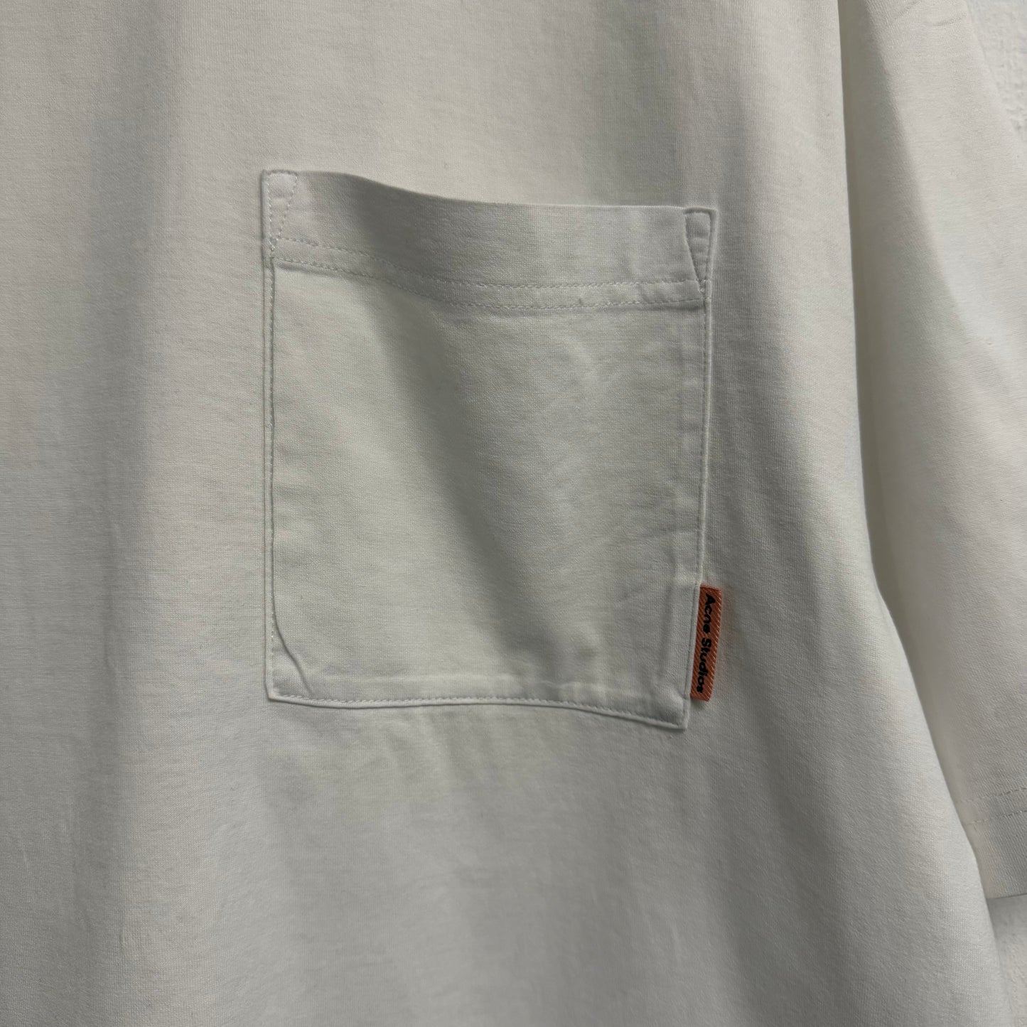 ACNE STUDIOS Pink Label Crewneck Oversized T-Shirt