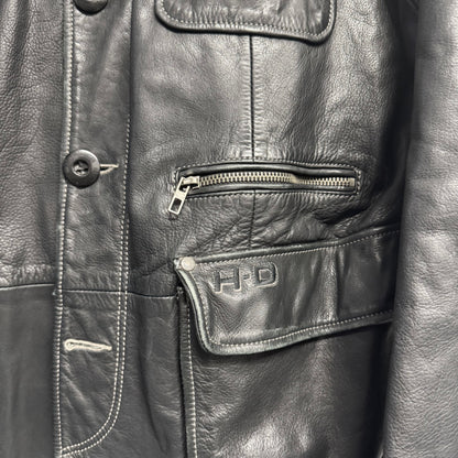 HARLEY DAVIDSON Leather Blazer Jacket