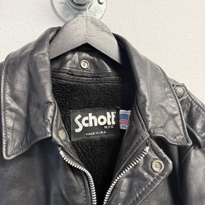 SCHOTT Vintage A-2 Flight Leather Bomber Jacket