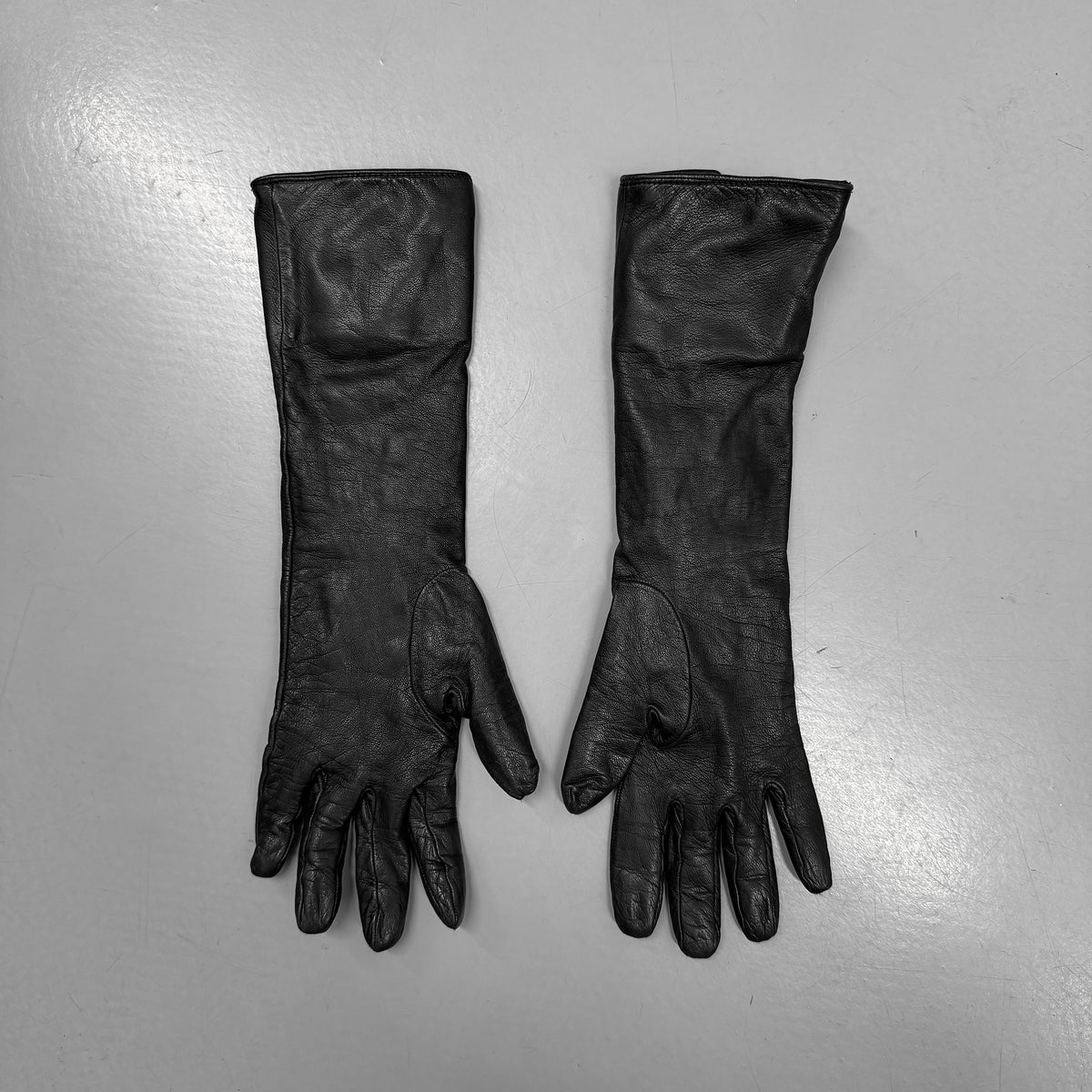 DSQUARED2 Multi-Button Long Leather Gloves