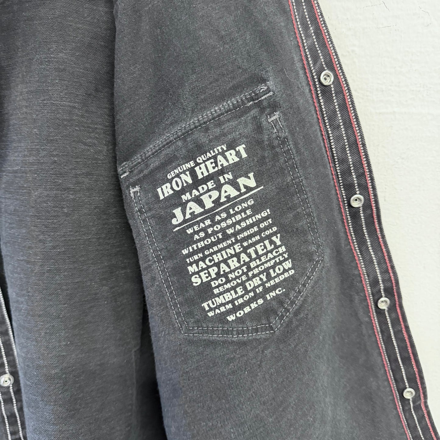 IRON HEART IHSH-62 12oz Wabash Western Shirt