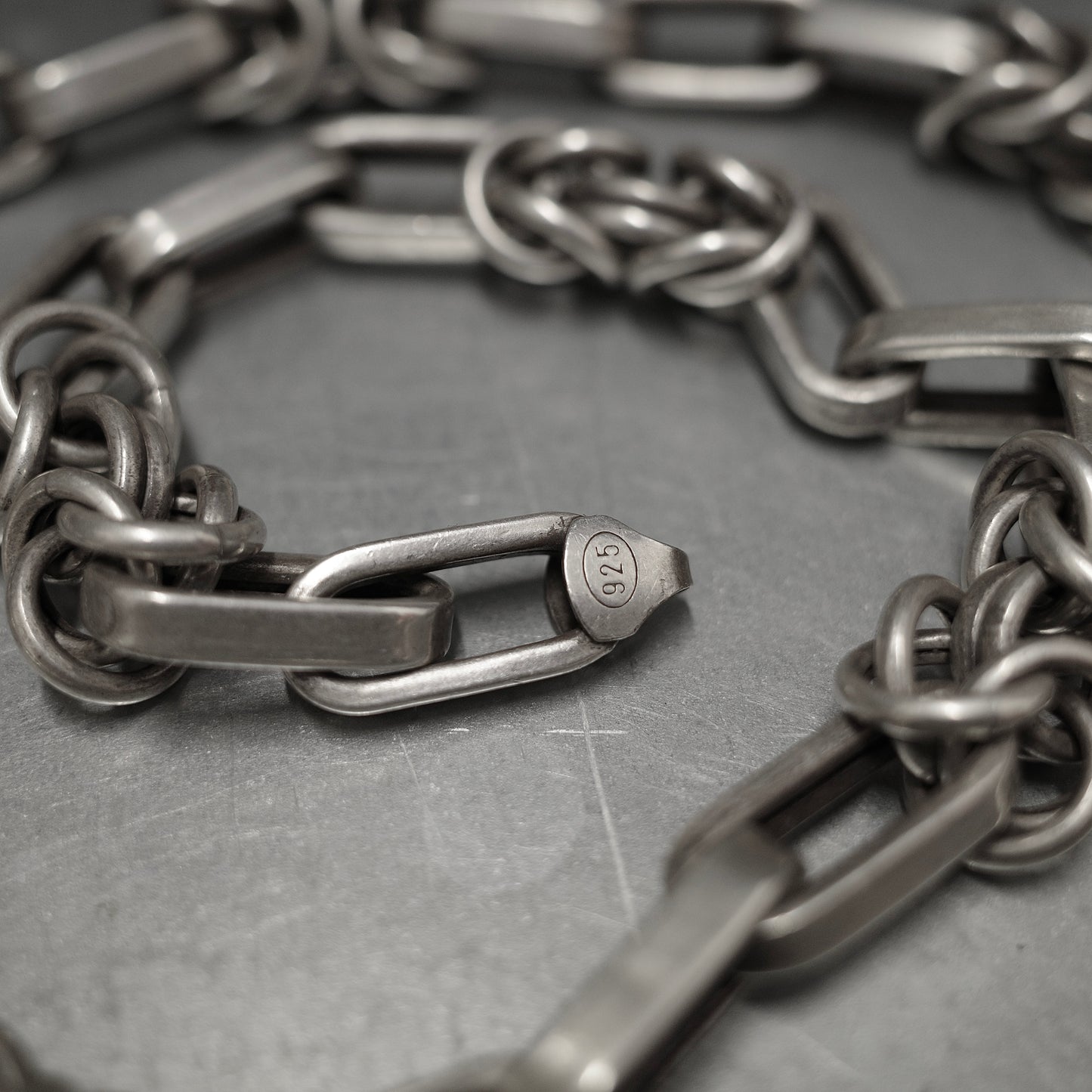 VINTAGE Necklace/Wallet Chain 925 Sterling Silver