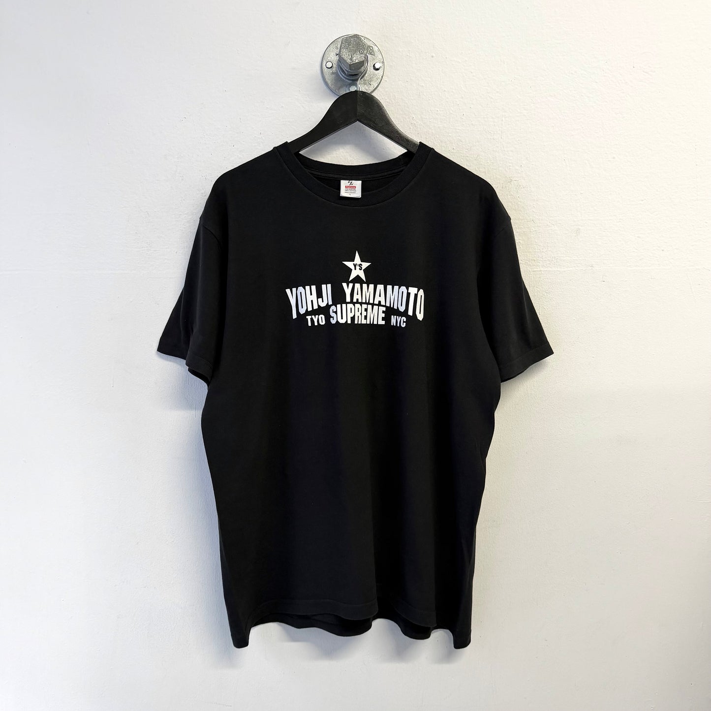 YOHJI YAMAMOTO X SUPREME A/W25 Star T-Shirt