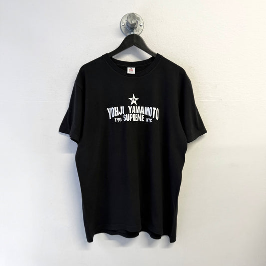 YOHJI YAMAMOTO X SUPREME A/W25 Star T-Shirt