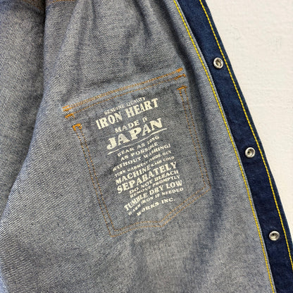 IRON HEART Selvedge Denim Western Shirt 10oz