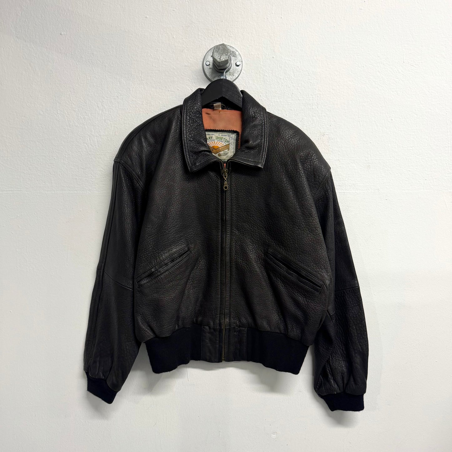 VINTAGE Bomber Leather Jacket