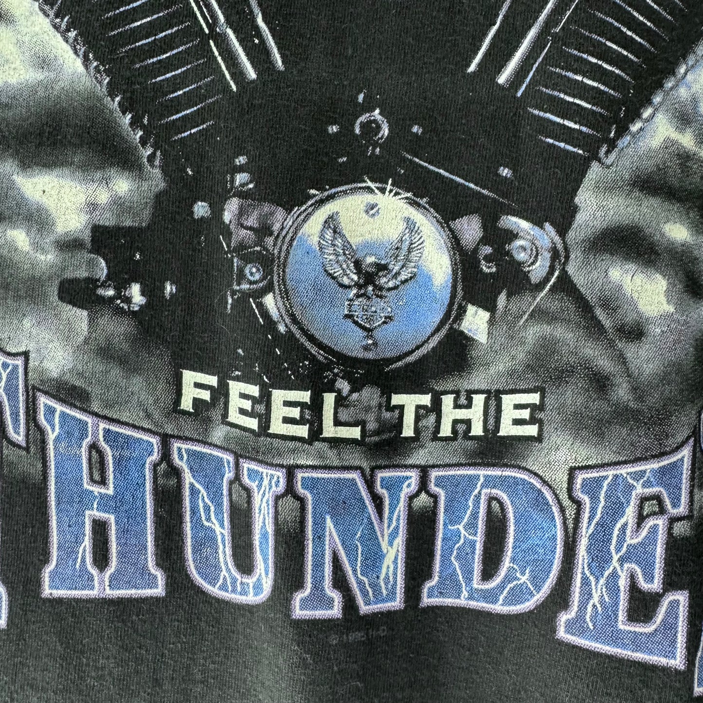 HARLEY DAVIDSON 1995 Single Stitch Holoubek Thunder TShirt